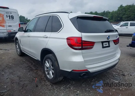 2015 BMW X5 xDrive35I z USA, uszkodzony, nr VIN 5UXKR0C5XF0P14151
